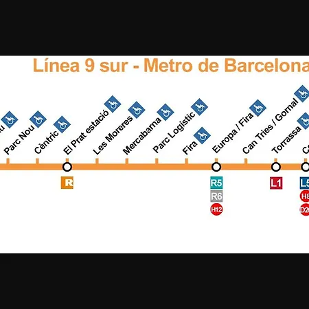 Natura Fira Barcelona Apartmán *